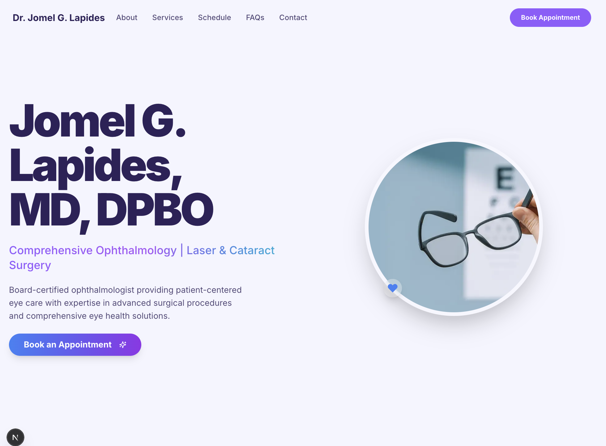 Jomel Lapides, MD, DPBO